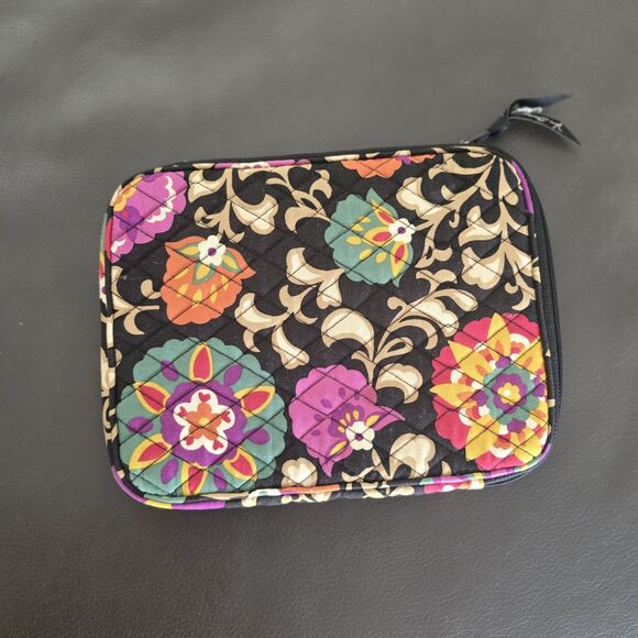 Retired Vera Bradley Tablet Bag Zip Case Sleeve 14" X 11" Quilted - Picture 3 of 7